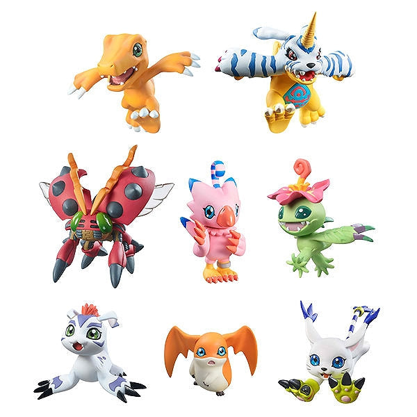 Digimon Adventure - DigiColle! - MIX 8Pack BOX (MegaHouse), Franchise: Digimon Adventure, Brand: MegaHouse, Release Date: 30. Jun 2022, Type: General, Nippon Figures