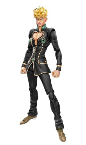JoJo's Bizarre Adventure - Golden Wind - Giorno Giovanna - Super Action Statue - Ver.Black - 2022 Re-release (Medicos Entertainment), Release Date: 22. Jun 2022, Action, Nippon Figures