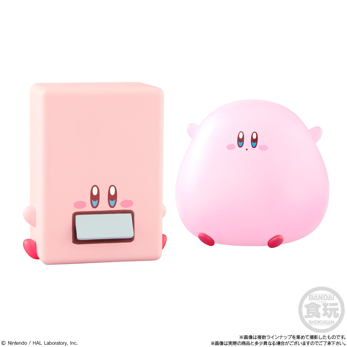 Kirby - Kirby Friends Vol. 4 - Blind Box (Bandai), featuring 9 different pre-painted soft vinyl figures including a rare color version of "Kirby (Rainbow)", each box contains one figure and a piece of soda-flavored gum, dimensions approx. height 6.5 cm, release date 10th June 2024, Nippon Figures