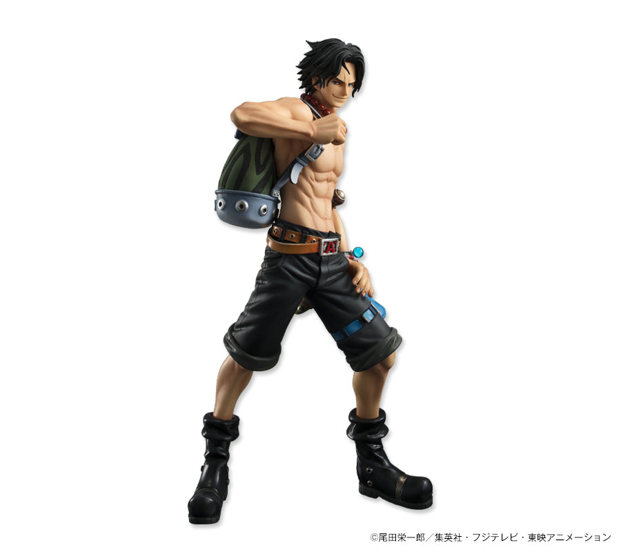One Piece - Portgas D. Ace - Excellent Model - Portrait Of Pirates DX - 1/8 - 10th Limited Ver. - 2022 Re-release (MegaHouse), Franchise: One Piece, Brand: MegaHouse, Release Date: 20. Dec 2022, Type: General, Nippon Figures
