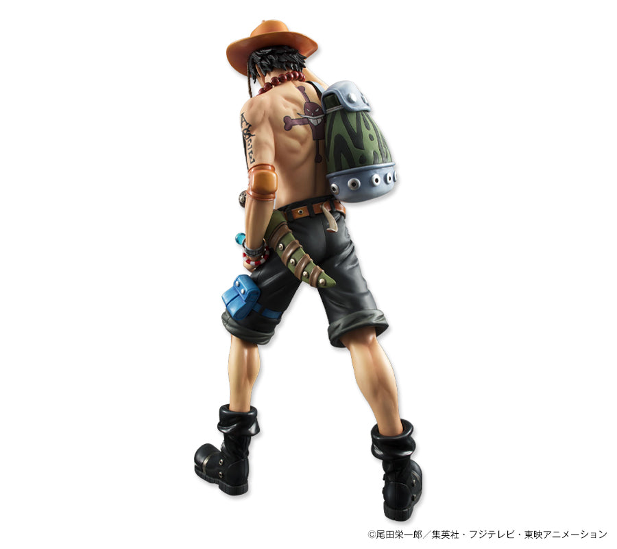 One Piece - Portgas D. Ace - Excellent Model - Portrait Of Pirates DX - 1/8 - 10th Limited Ver. - 2022 Re-release (MegaHouse), Franchise: One Piece, Brand: MegaHouse, Release Date: 20. Dec 2022, Type: General, Nippon Figures