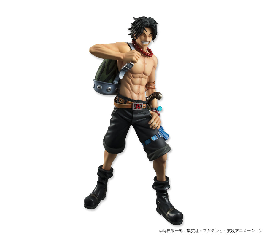 One Piece - Portgas D. Ace - Excellent Model - Portrait Of Pirates DX - 1/8 - 10th Limited Ver. - 2022 Re-release (MegaHouse), Franchise: One Piece, Brand: MegaHouse, Release Date: 20. Dec 2022, Type: General, Nippon Figures