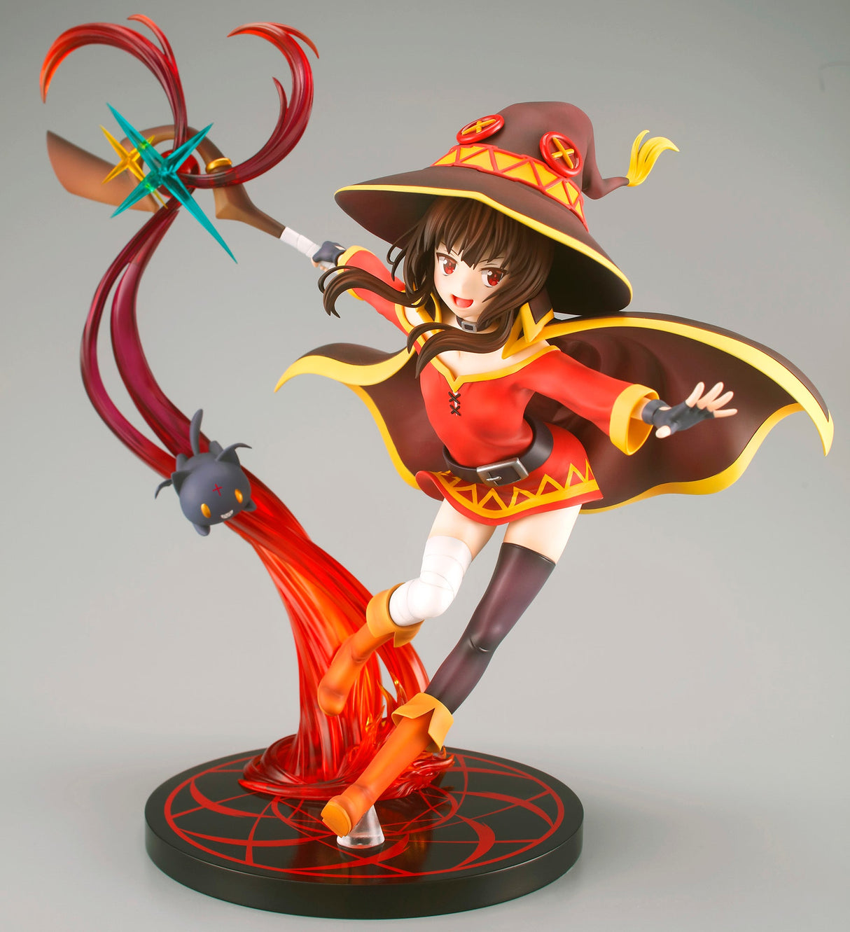 KonoSuba: Legend of Crimson - Chomusuke - Megumin - 1/7 - Explosion Magic ver. (Surfers’ Paradise), PVC, ABS material, 25.0 cm dimensions, Nippon Figures