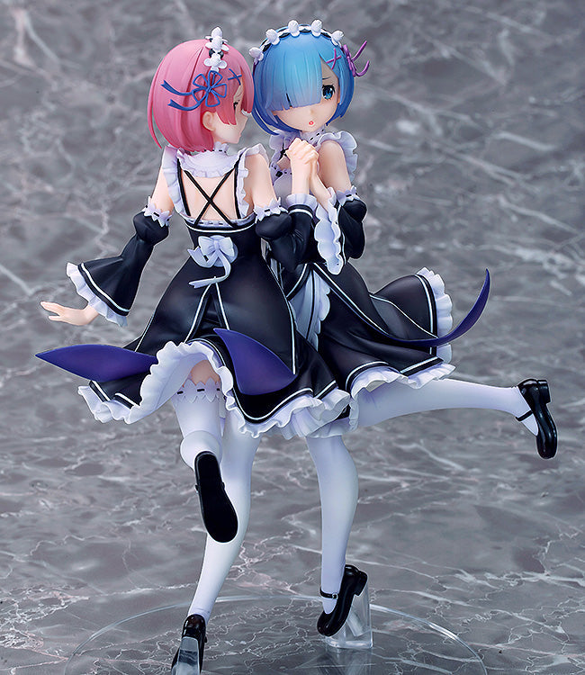 Re:Zero kara Hajimeru Isekai Seikatsu - Ram - Rem - 1/7 - Twins Ver. (Souyokusha, Good Smile Company), Franchise: Re:Zero kara Hajimeru Isekai Seikatsu, Release Date: 28. Jan 2020, Store Name: Nippon Figures