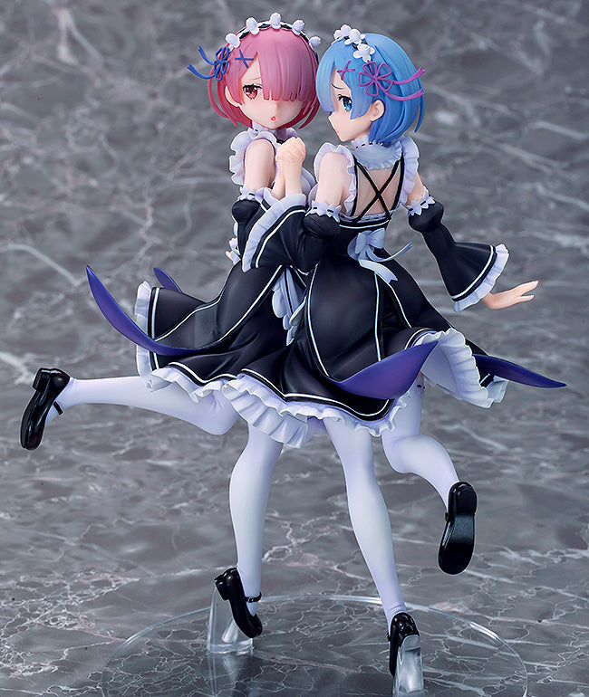 Re:Zero kara Hajimeru Isekai Seikatsu - Ram - Rem - 1/7 - Twins Ver. (Souyokusha, Good Smile Company), Franchise: Re:Zero kara Hajimeru Isekai Seikatsu, Release Date: 28. Jan 2020, Store Name: Nippon Figures