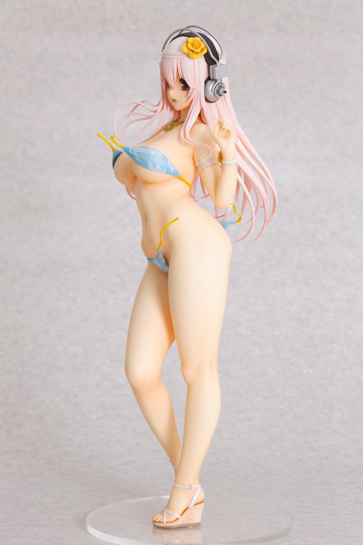SoniComi (Super Sonico) - Sonico - 1/4.5 - Summer Vacation ver. (Orchid Seed), Franchise: SoniComi, Brand: Orchid Seed, Release Date: 10. Jan 2020, Type: General, Dimensions: 350.0 mm, Material: PVC, ABS, Nippon Figures