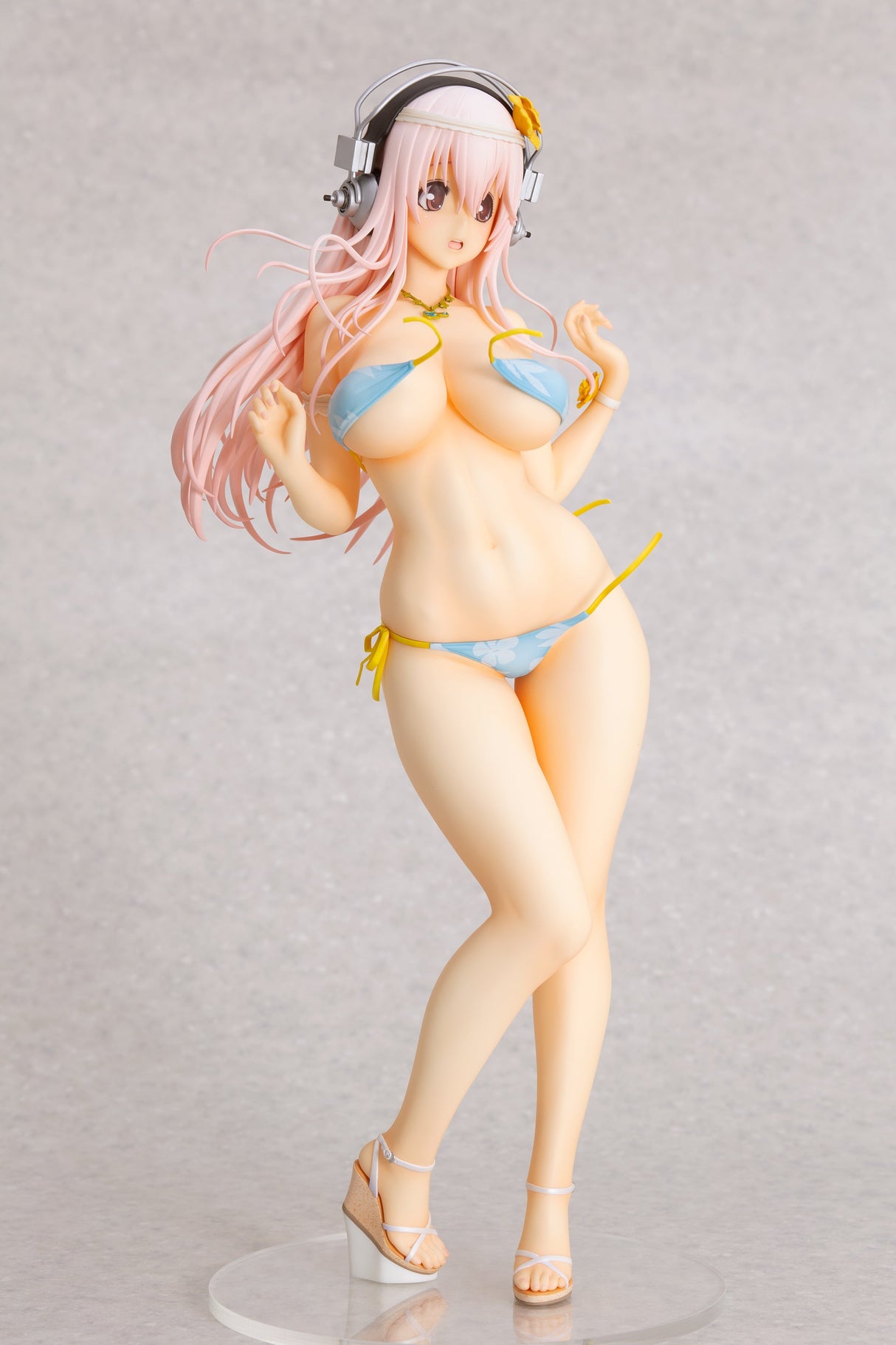 SoniComi (Super Sonico) - Sonico - 1/4.5 - Summer Vacation ver. (Orchid Seed), Franchise: SoniComi, Brand: Orchid Seed, Release Date: 10. Jan 2020, Type: General, Dimensions: 350.0 mm, Material: PVC, ABS, Nippon Figures