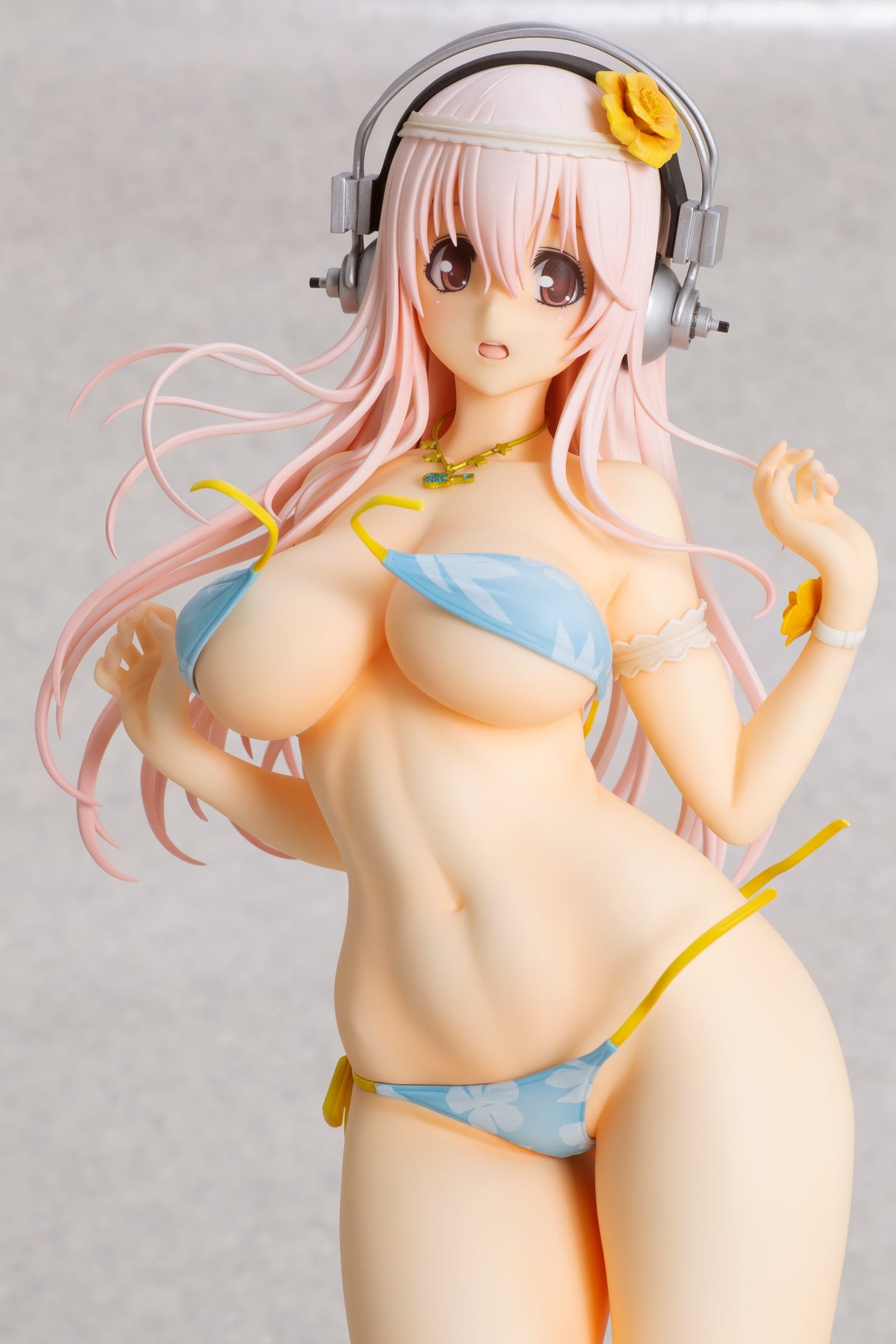 SoniComi (Super Sonico) - Sonico - 1/4.5 - Summer Vacation ver. (Orchid Seed), Franchise: SoniComi, Brand: Orchid Seed, Release Date: 10. Jan 2020, Type: General, Dimensions: 350.0 mm, Material: PVC, ABS, Nippon Figures