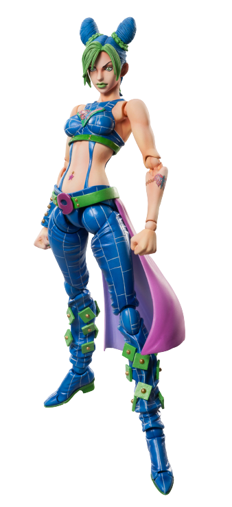 JoJo's Bizarre Adventure - Stone Ocean - Jolyne Cujoh - Super Action Statue - #68 - 2021 Re-release (Medicos Entertainment), Franchise: JoJo's Bizarre Adventure, Brand: Medicos Entertainment, Release Date: 27. Dec 2021, Type: Action, Store Name: Nippon Figures