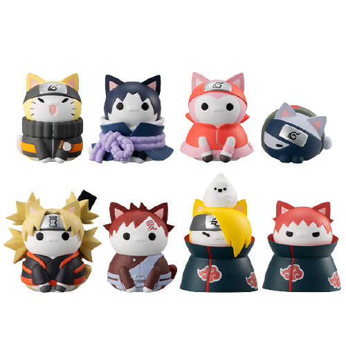 Naruto Shippuden - Nyaruto! Naruto Shipuuden Kessen! "Akatsuki"-sen Totsunyuu-hen - Full set (MegaHouse), Franchise: Naruto Shippuden, Brand: MegaHouse, Release Date: 23. Sep 2021, Type: General, Store Name: Nippon Figures