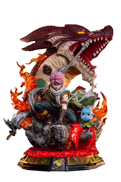 Fairy Tail - Happy - Igneel - Natsu Dragneel - 1/8 - Middle Size (A-Toys, JADE Toys Studio), Franchise: Fairy Tail, Release Date: 09. Jan 2023, Store Name: Nippon Figures