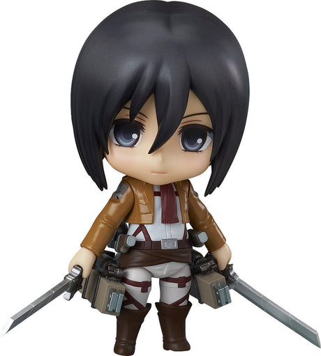 "Attack on Titan - Mikasa Ackerman - Nendoroid #365 (Good Smile Company) Re-release, Franchise: Attack on Titan, Type: Nendoroid, Scale: H=100mm (3.9in), Store Name: Nippon Figures"