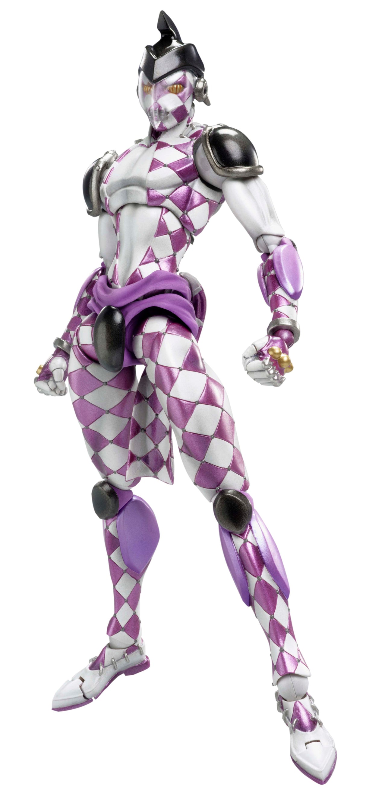 JoJo's Bizarre Adventure - Golden Wind - Purple Haze - Super Action Statue #47 (Medicos Entertainment), Franchise: JoJo's Bizarre Adventure, Golden Wind, Brand: Medicos Entertainment, Release Date: 28. Oct 2019, Type: General, Dimensions: 160 mm, Material: ABS, PVC, Nippon Figures