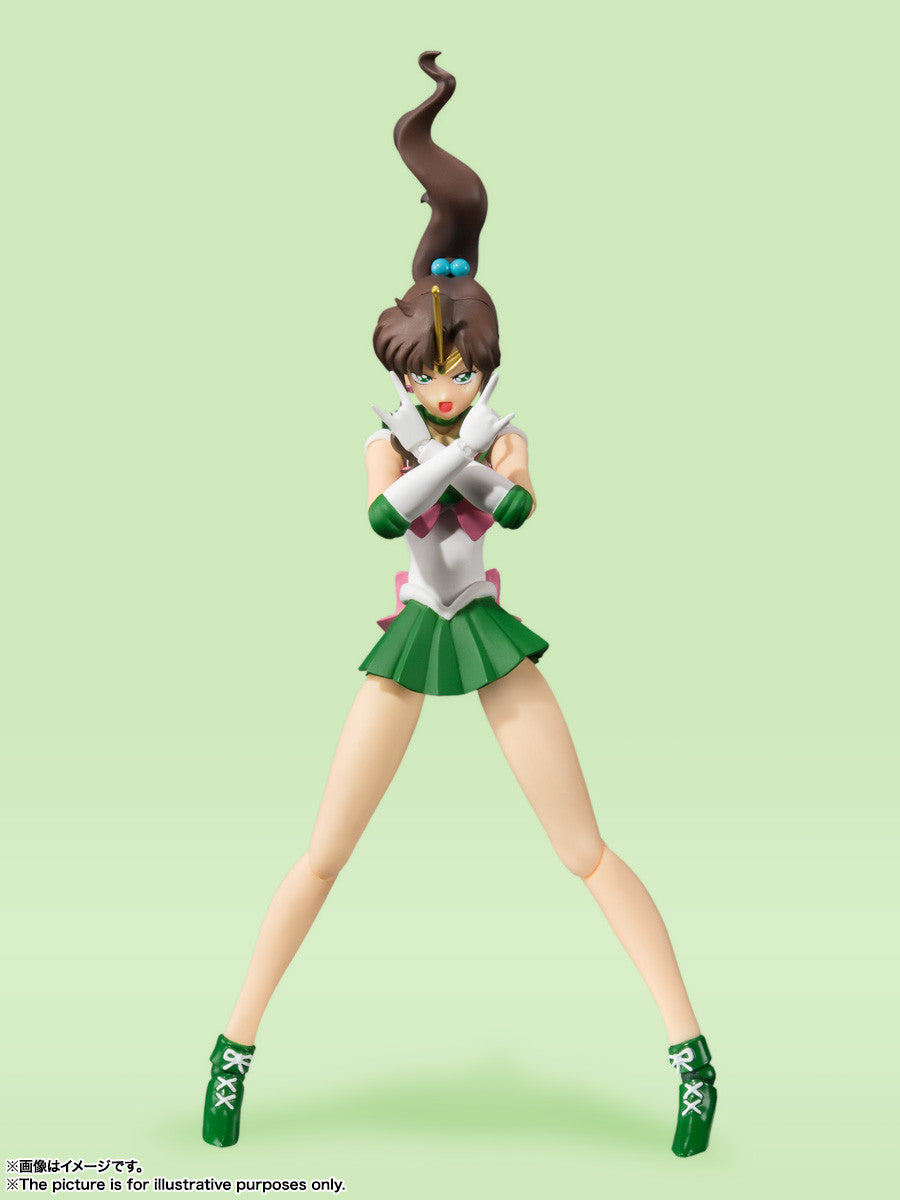 Bishoujo Senshi Sailor Moon - Sailor Jupiter - S.H.Figuarts - Animation Color Edition - 2023 Re-release (Bandai Spirits), Franchise: Bishoujo Senshi Sailor Moon, Release Date: 30. Nov 2023, Store Name: Nippon Figures