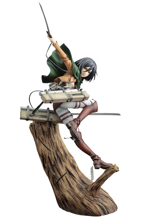 "Attack on Titan - Mikasa Ackerman - ARTFX J - 1/8 - 2024 Re-release (Kotobukiya), Franchise: Attack on Titan, Brand: Kotobukiya, Release Date: 31. Mar 2024, Type: General, Dimensions: H=350mm (13.65in, 1:1=2.8m), Scale: 1/8, Store Name: Nippon Figures"
