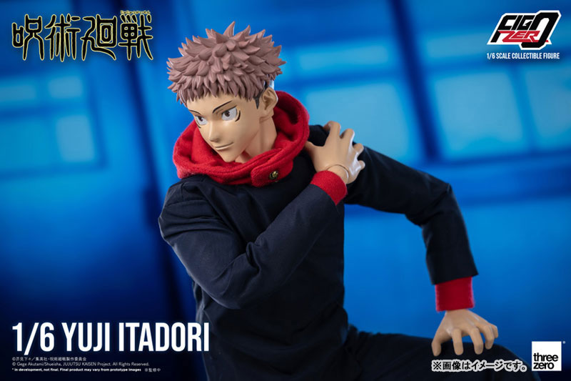 Jujutsu Kaisen - Itadori Yuji - FigZero - 1/6 - December 2022 Re-release (ThreeZero), Franchise: Jujutsu Kaisen, Brand: ThreeZero, Release Date: 31. Dec 2022, Type: Action, Store Name: Nippon Figures