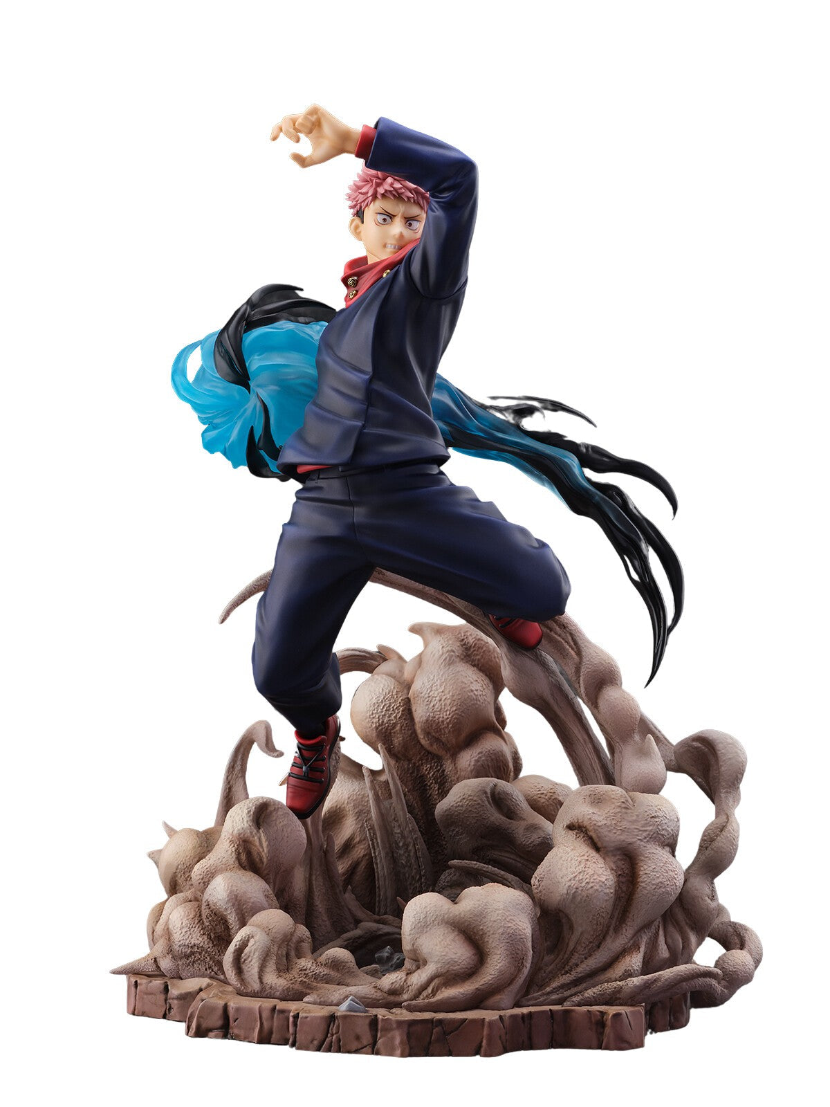 Jujutsu Kaisen - Itadori Yuji - Shibuya Scramble Figure - 1/7 (eStream, Mappa), Franchise: Jujutsu Kaisen, Brand: eStream, Mappa, Release Date: 31. Aug 2024, Type: General, Dimensions: W=224mm (8.74in) L=223mm (8.7in) H=319mm (12.44in, 1:1=2.23m), Scale: 1/7, Store Name: Nippon Figures
