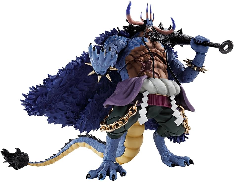 One Piece - Kaidou - S.H.Figuarts - Man-Beast Form (Bandai Spirits), Franchise: One Piece, Brand: Bandai Spirits, Release Date: 27. Feb 2024, Type: Action, Dimensions: H=245mm (9.56in), Store Name: Nippon Figures