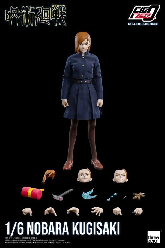 Jujutsu Kaisen - Kugisaki Nobara - FigZero - 1/6 - December 2022 Re-release (ThreeZero), Franchise: Jujutsu Kaisen, Brand: ThreeZero, Release Date: 31. Dec 2022, Type: Action, Store Name: Nippon Figures