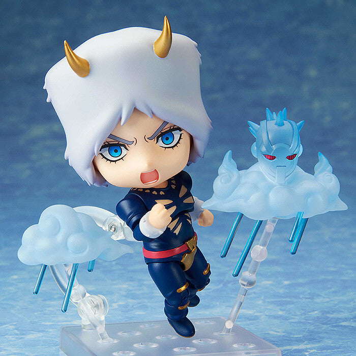 JoJo's Bizarre Adventure - Stone Ocean - Weather Report - Weather Report (Stand) - Nendoroid #2027 (Good Smile Company, Medicos Entertainment), Franchise: JoJo's Bizarre Adventure, Stone Ocean, Brand: Good Smile Company, Medicos Entertainment, Release Date: 29. Jun 2023, Type: Nendoroid, Dimensions: H=100mm (3.9in), Store Name: Nippon Figures