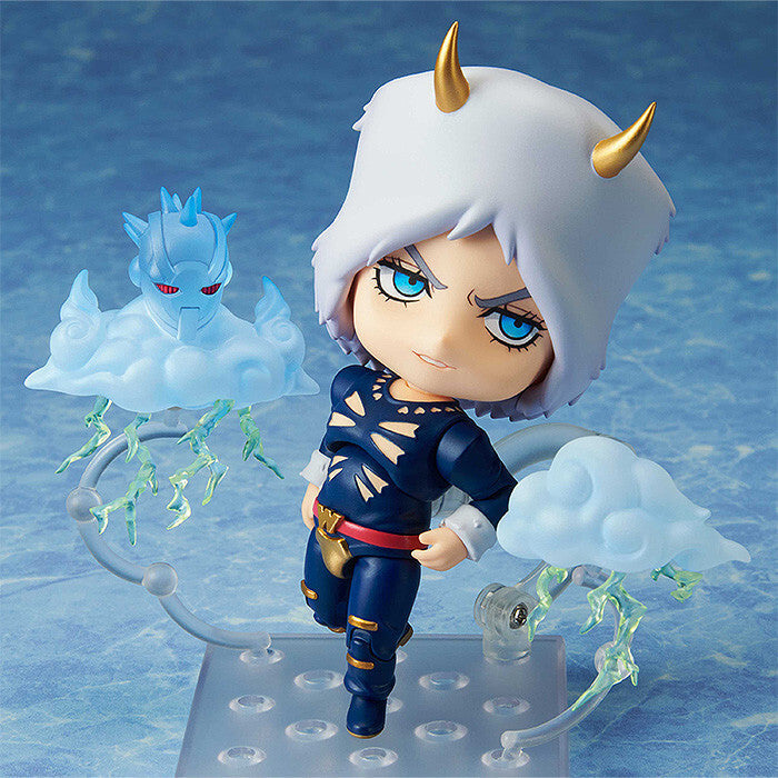 JoJo's Bizarre Adventure - Stone Ocean - Weather Report - Weather Report (Stand) - Nendoroid #2027 (Good Smile Company, Medicos Entertainment), Franchise: JoJo's Bizarre Adventure, Stone Ocean, Brand: Good Smile Company, Medicos Entertainment, Release Date: 29. Jun 2023, Type: Nendoroid, Dimensions: H=100mm (3.9in), Store Name: Nippon Figures