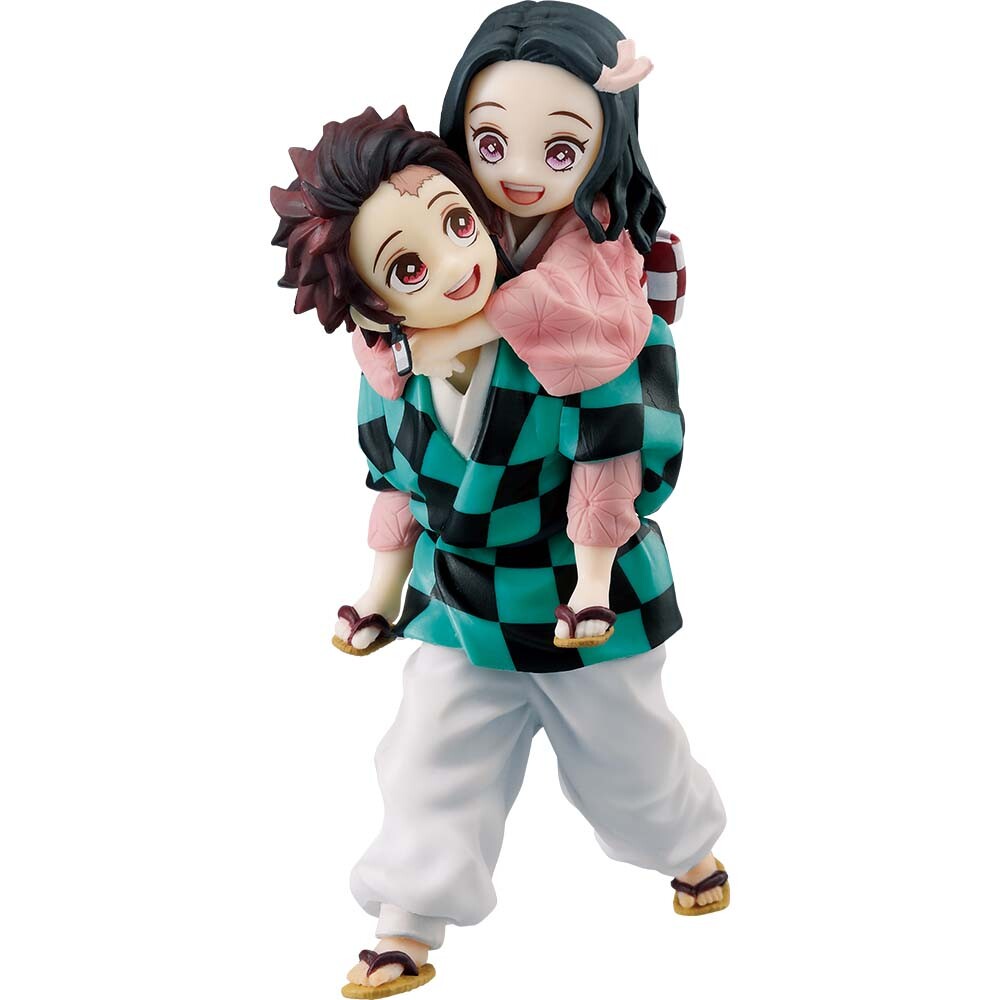Demon Slayer - Kamado Nezuko - Kamado Tanjiro - Ichiban Kuji Demon Slayer ~Fumetsu no Kizuna~ - A Prize (Bandai Spirits), Franchise: Demon Slayer, Brand: Bandai Spirits, Release Date: 30. Nov 2023, Type: Prize, Dimensions: H=125mm (4.88in), Nippon Figures