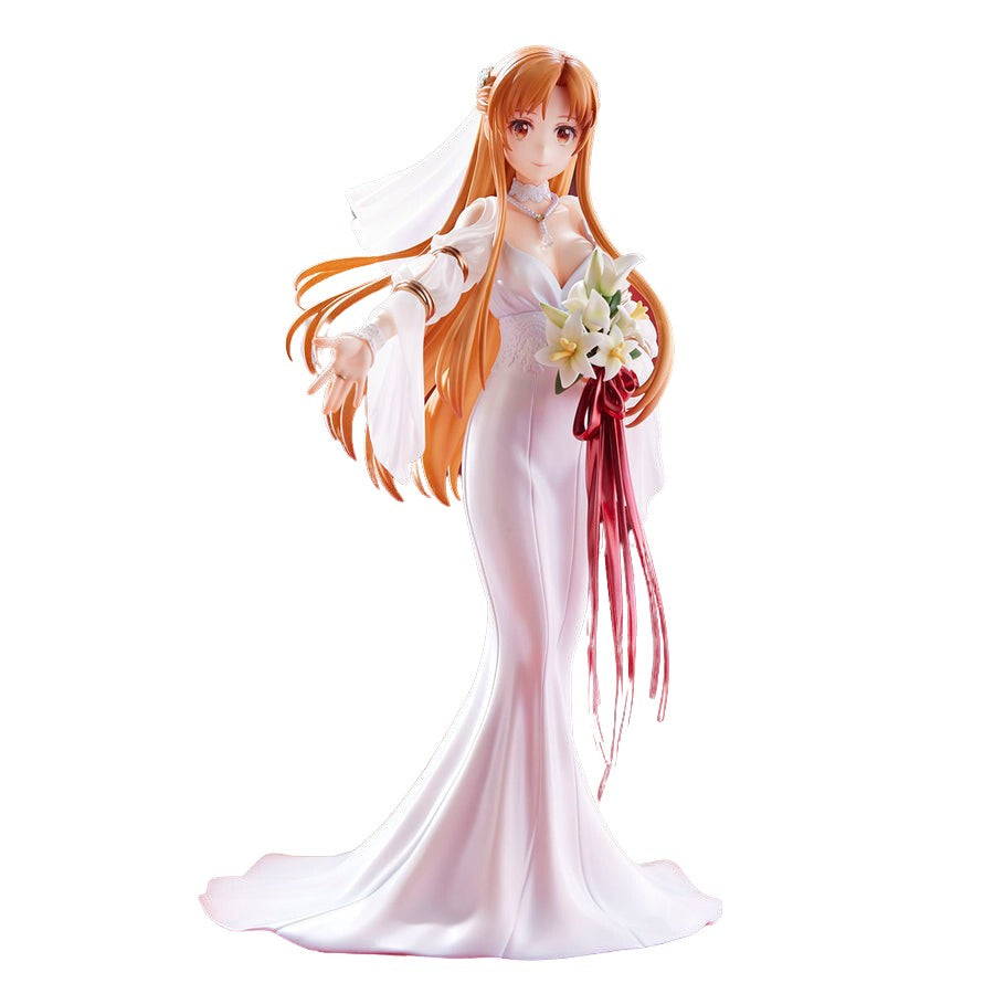 Sword Art Online - Asuna - 1/7 - Wedding Ver. (Design Coco, Parco Oneslash), Franchise: Sword Art Online, Brand: Design Coco, Parco Oneslash As Planning, Release Date: 31. Mar 2025, Type: General, Dimensions: H=248mm (9.67in, 1:1=1.74m), Scale: 1/7, Store Name: Nippon Figures