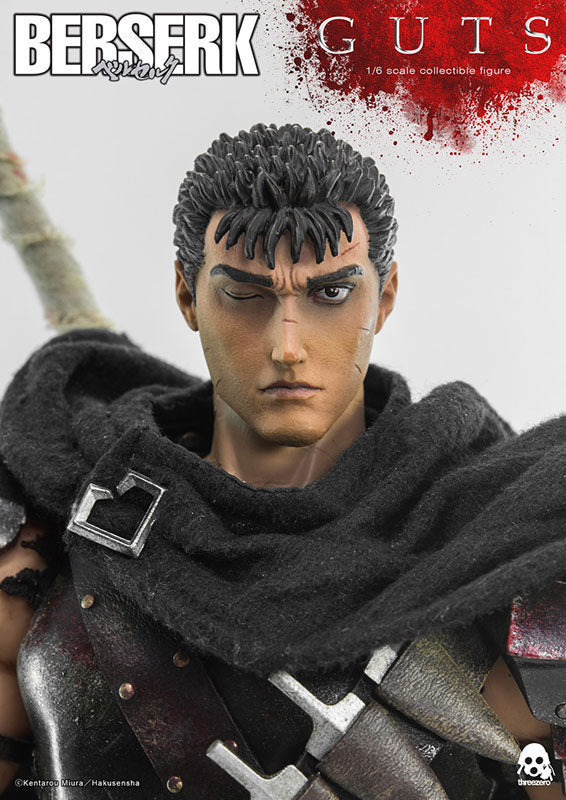 Berserk - Guts - Black Swordsman - 2023 Re-release (Threezero), Franchise: Berserk, Brand: Threezero, Release Date: 09. Feb 2024, Type: Action, Nippon Figures