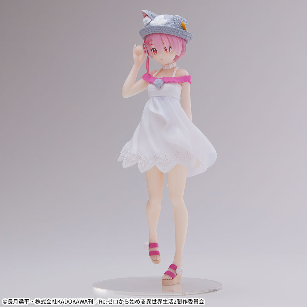 Re:Zero kara Hajimeru Isekai Seikatsu - Ram - Luminasta - Nyatsu no Hi (SEGA), Franchise: Re:Zero kara Hajimeru Isekai Seikatsu, Brand: SEGA, Release Date: 30. Aug 2023, Type: Prize, Dimensions: W=80mm (3.12in) H=190mm (7.41in), Nippon Figures