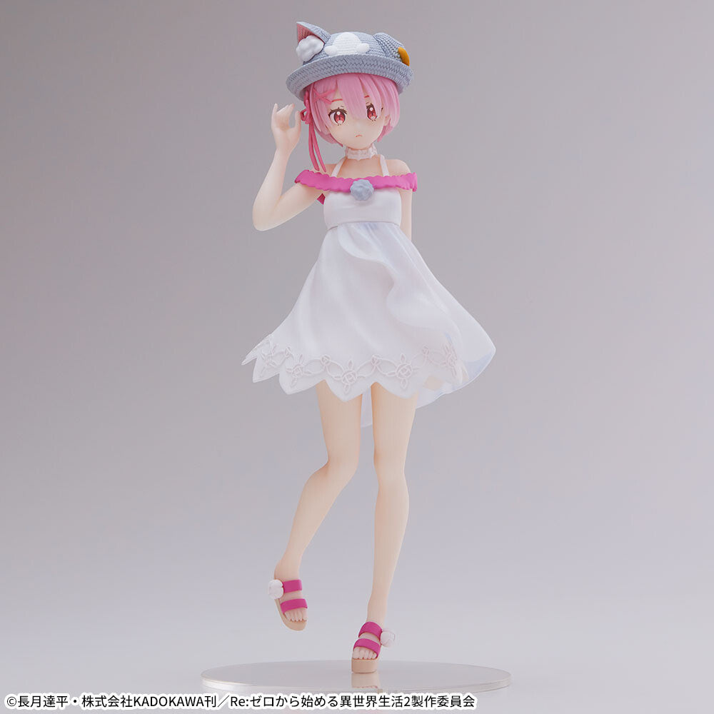 Re:Zero kara Hajimeru Isekai Seikatsu - Ram - Luminasta - Nyatsu no Hi (SEGA), Franchise: Re:Zero kara Hajimeru Isekai Seikatsu, Brand: SEGA, Release Date: 30. Aug 2023, Type: Prize, Dimensions: W=80mm (3.12in) H=190mm (7.41in), Nippon Figures