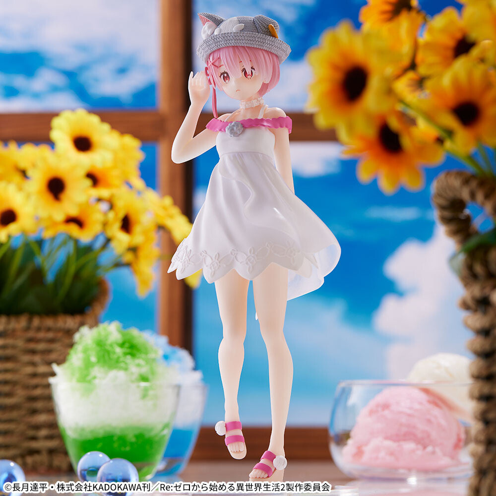 Re:Zero kara Hajimeru Isekai Seikatsu - Ram - Luminasta - Nyatsu no Hi (SEGA), Franchise: Re:Zero kara Hajimeru Isekai Seikatsu, Brand: SEGA, Release Date: 30. Aug 2023, Type: Prize, Dimensions: W=80mm (3.12in) H=190mm (7.41in), Nippon Figures