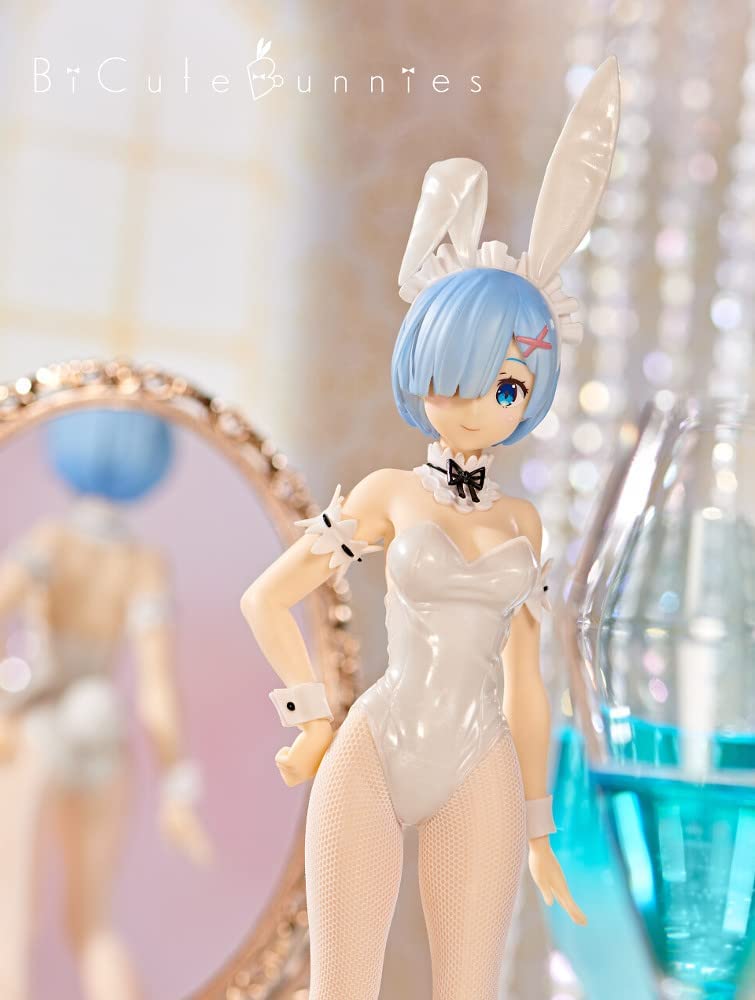 Re:Zero kara Hajimeru Isekai Seikatsu - Rem - BiCute Bunnies - White Pearl Color Ver. (FuRyu), Franchise: Re:Zero kara Hajimeru Isekai Seikatsu, Brand: FuRyu, Release Date: 07. Sep 2022, Type: Prize, Store Name: Nippon Figures