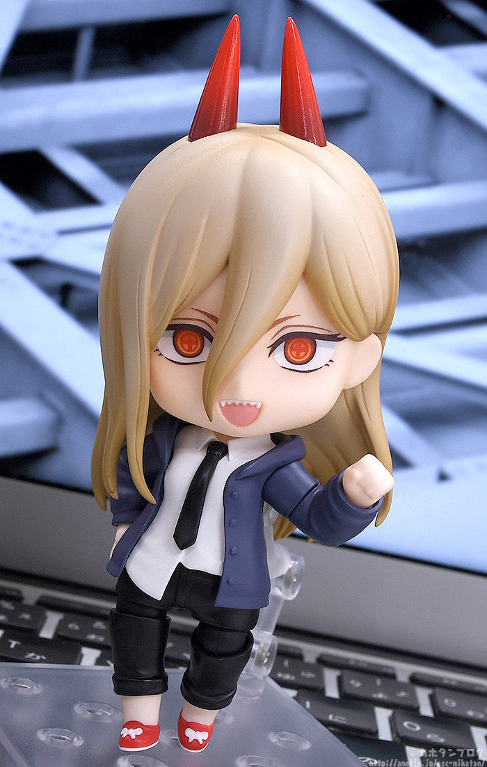 Chainsaw Man - Power - Nendoroid #1580 - 2022 Re-release (Good Smile Company), Franchise: Chainsaw Man, Brand: Good Smile Company, Release Date: 22. Nov 2022, Type: Nendoroid, Dimensions: H=100mm (3.9in), Store Name: Nippon Figures