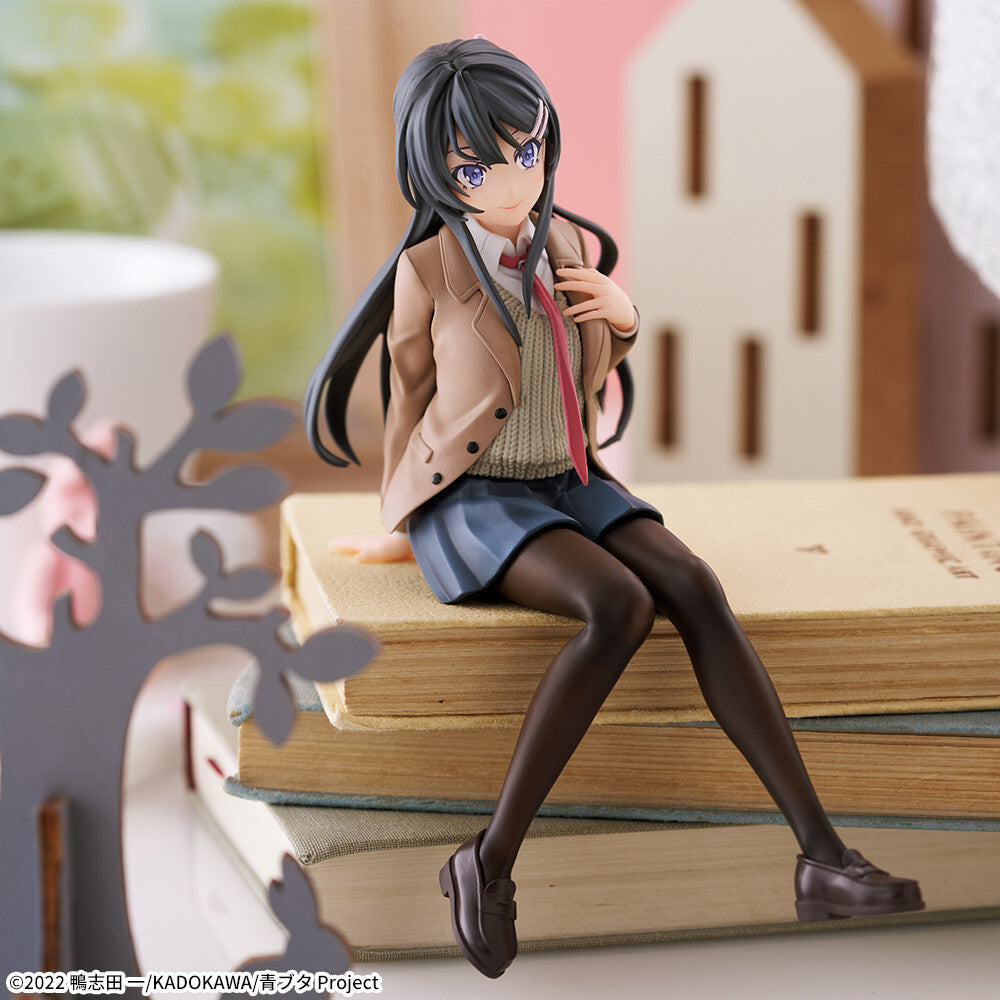 Rascal Does Not Dream of a Knapsack Kid - Sakurajima Mai - Premium Chokonose Figure (SEGA), Franchise: Rascal Does Not Dream of a Knapsack Kid, Brand: SEGA, Release Date: 28. Mar 2024, Type: Prize, Dimensions: W=60mm (2.34in) H=140mm (5.46in), Store Name: Nippon Figures