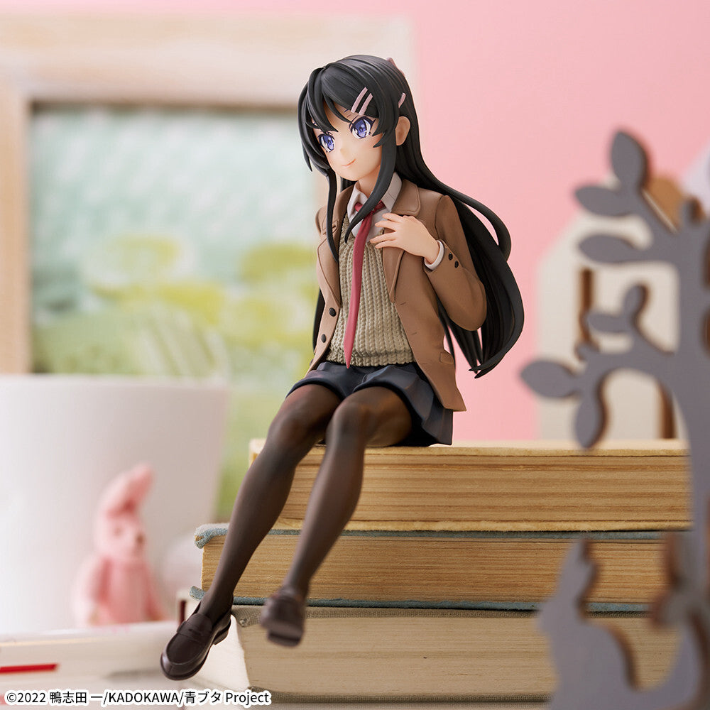 Rascal Does Not Dream of a Knapsack Kid - Sakurajima Mai - Premium Chokonose Figure (SEGA), Franchise: Rascal Does Not Dream of a Knapsack Kid, Brand: SEGA, Release Date: 28. Mar 2024, Type: Prize, Dimensions: W=60mm (2.34in) H=140mm (5.46in), Store Name: Nippon Figures