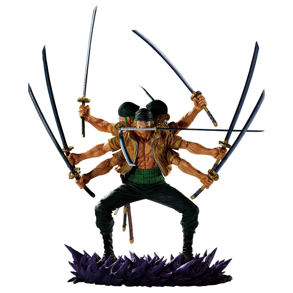 One Piece - Roronoa Zoro - Ichiban Kuji EX - The Genealogy of the Swordsman’s Soul - A Prize (Bandai Spirits), Release Date: 18. May 2024, Dimensions: Height 16 cm, Nippon Figures