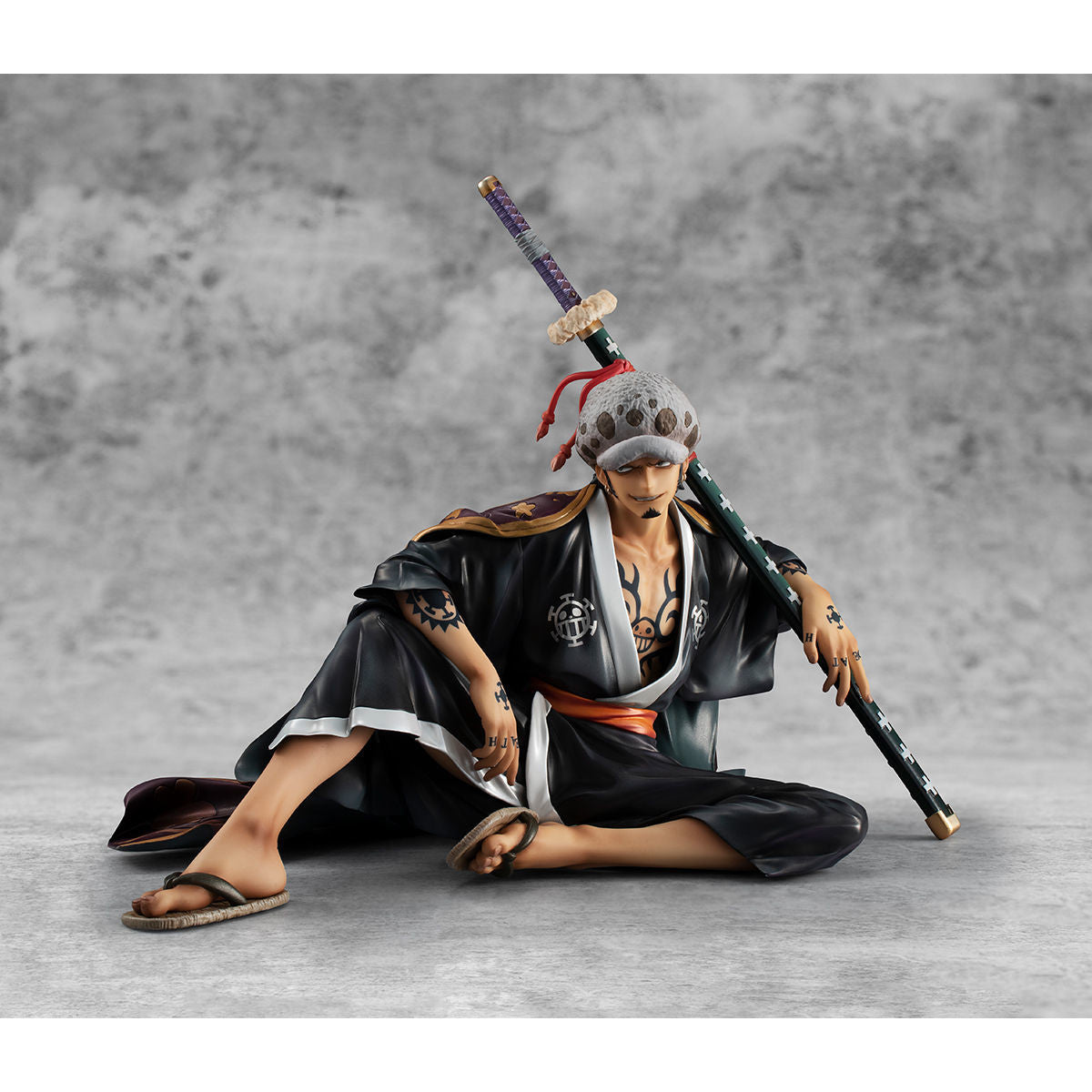 One Piece - Trafalgar Law - Portrait of Pirates "Warriors Alliance" - 2023 Re-release (MegaHouse), Franchise: One Piece, Brand: MegaHouse, Release Date: 29. Dec 2023, Type: General, Dimensions: H=175mm (6.83in), Nippon Figures