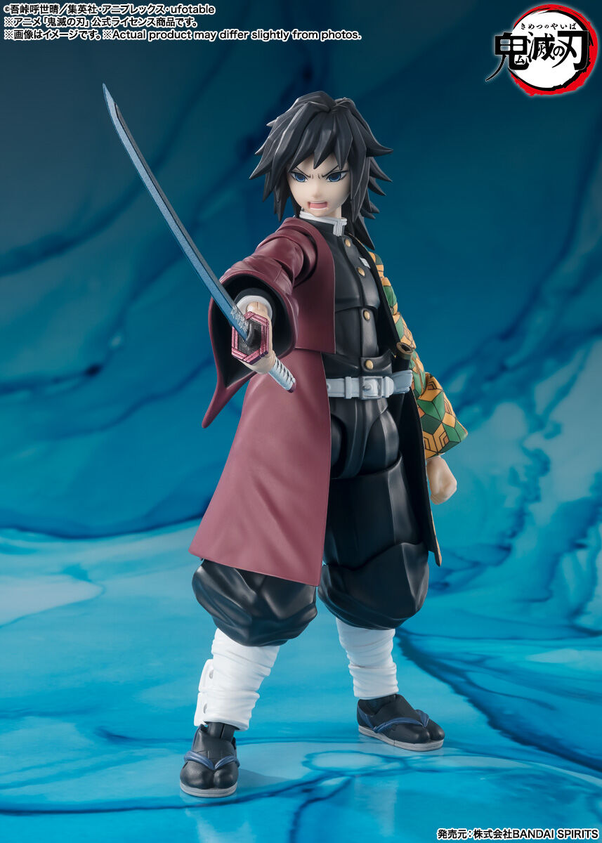 Demon Slayer - Tomioka Giyuu - S.H.Figuarts (Bandai Spirits), Franchise: Demon Slayer, Brand: Bandai Spirits, Release Date: 30. Sep 2024, Type: Action, Dimensions: H=150mm (5.85in), Nippon Figures