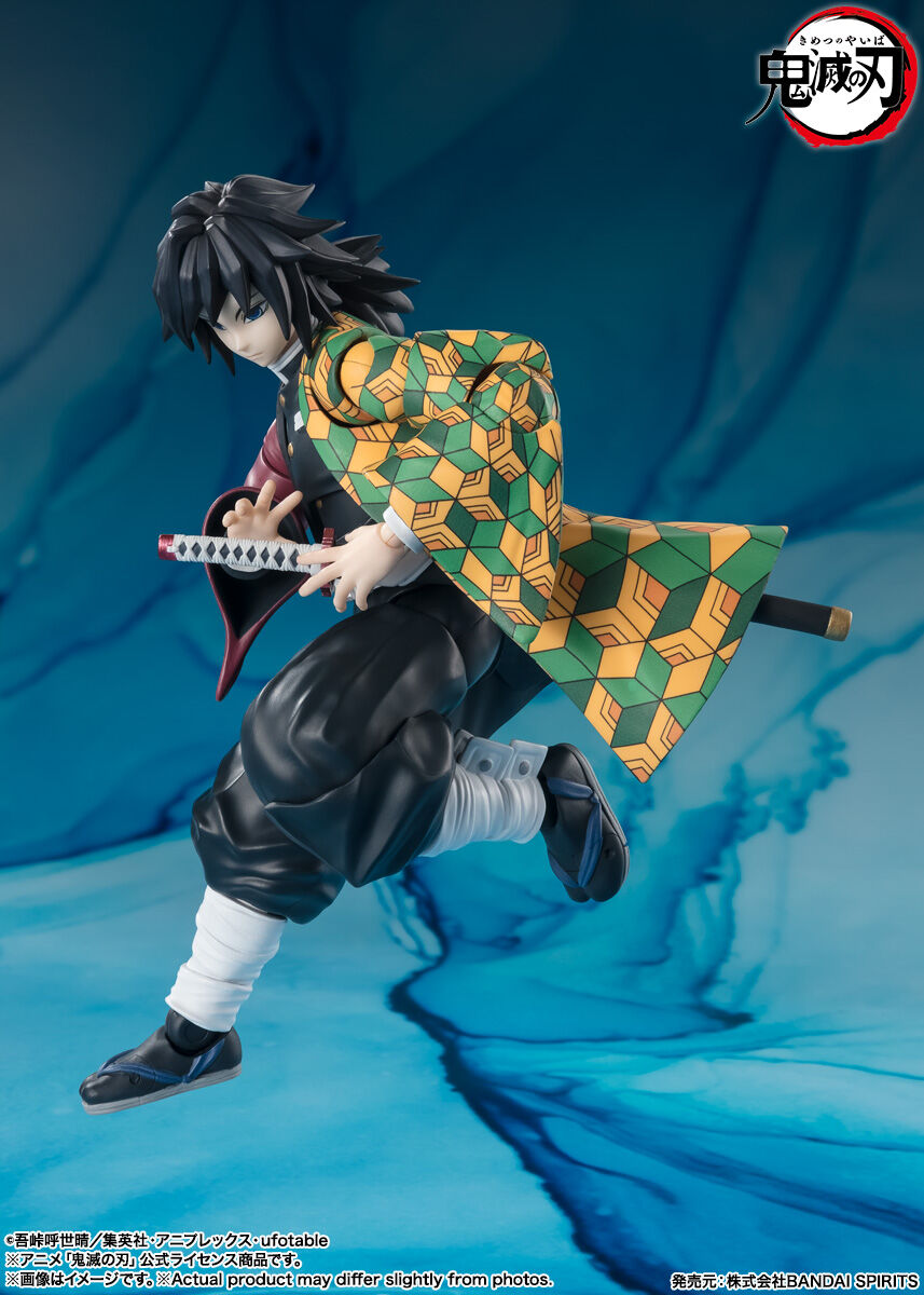 Demon Slayer - Tomioka Giyuu - S.H.Figuarts (Bandai Spirits), Franchise: Demon Slayer, Brand: Bandai Spirits, Release Date: 30. Sep 2024, Type: Action, Dimensions: H=150mm (5.85in), Nippon Figures