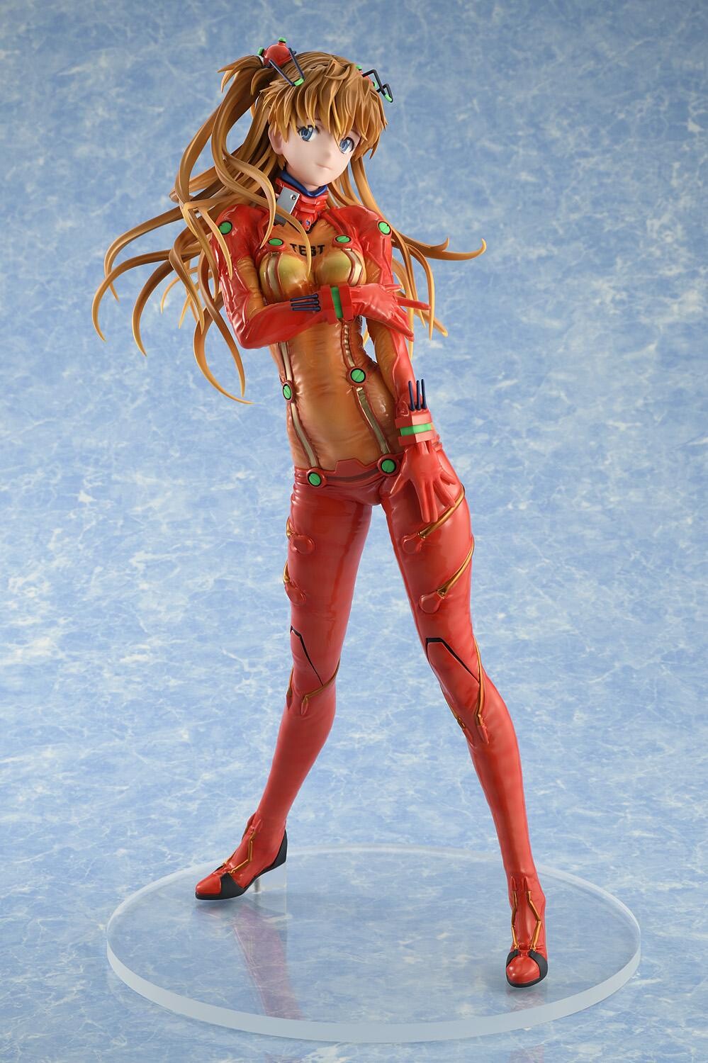 Evangelion Shin Gekijouban - Soryu Asuka Langley - 1/4 - Test Suit, Smile ver. (Bell Fine), Franchise: Evangelion Shin Gekijouban, Brand: Bell Fine, Release Date: 29. Feb 2024, Dimensions: H=400mm (15.6in, 1:1=1.6m), Scale: 1/4, Store Name: Nippon Figures