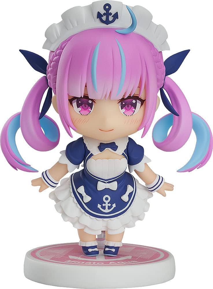 Hololive - Minato Aqua - Nendoroid #1663 - 2024 Re-release (Good Smile Company), Franchise: Hololive, Brand: Good Smile Company, Release Date: 31. Jan 2024, Type: Nendoroid, Dimensions: H=110mm (4.29in), Store Name: Nippon Figures