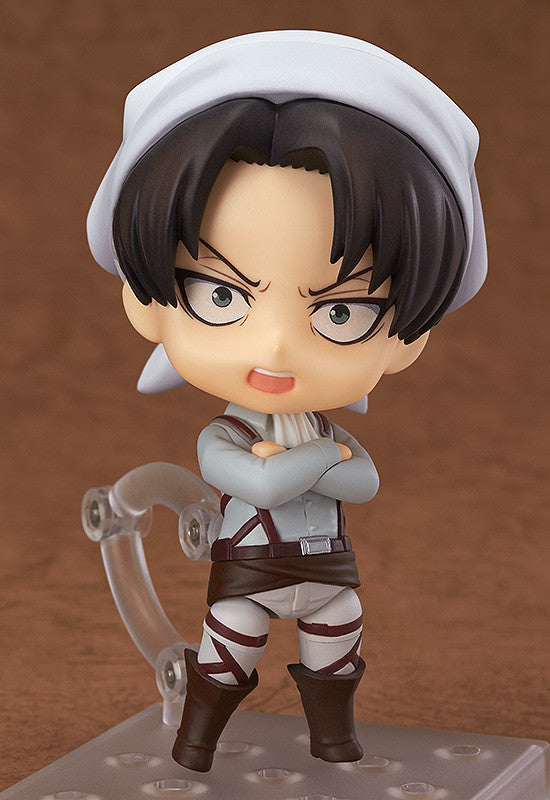 Attack on Titan - Levi Ackerman - Nendoroid #417 - Cleaning ver. (Good Smile Company), Franchise: Attack on Titan, Brand: Good Smile Company, Release Date: 02. Jul 2014, Type: Nendoroid, Store Name: Nippon Figures