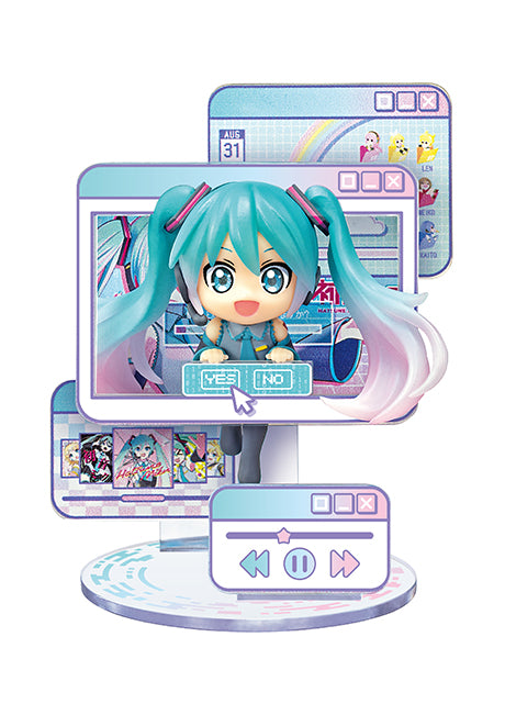 Hatsune Miku Series - Window Figure Collection - Re-ment - Blind Box, Vocaloid franchise, Re-ment brand, Release Date: 4th December 2023, Blind Boxes, Box Dimensions: 115mm (Height) x 70mm (Width) x 60mm (Depth), Material: PVC, ABS, Number of types: 6 types, Nippon Figures