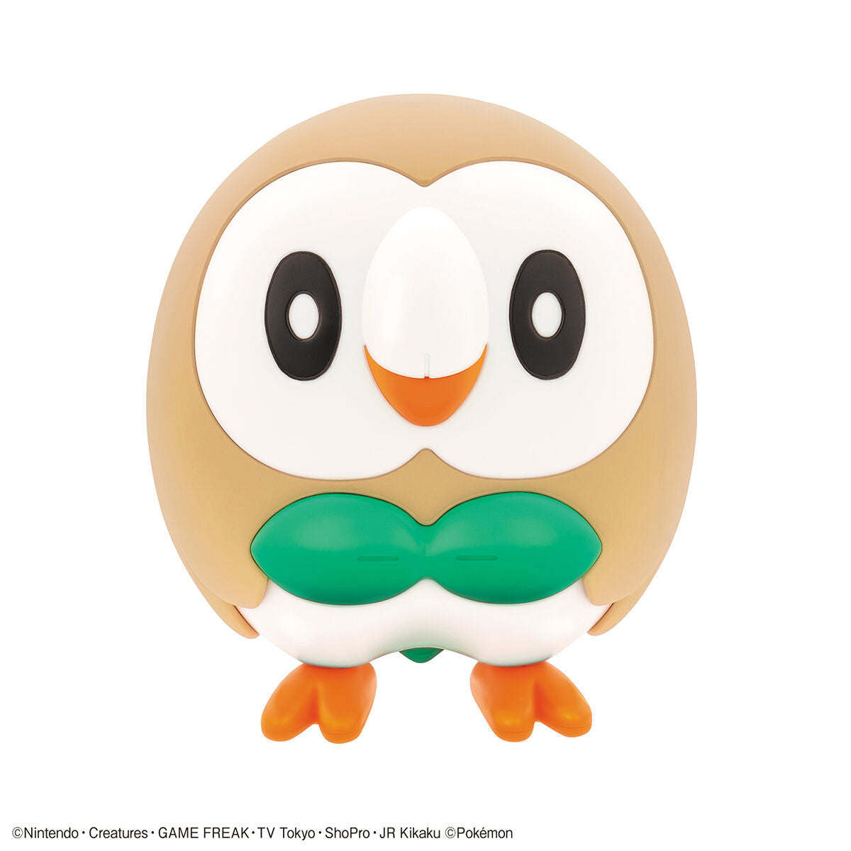 Pokémon - Rowlet - Pokémon Model Kit Quick!! Collection No. 10 (Bandai), Easy-to-assemble model kit featuring Rowlet from Pokémon, available at Nippon Figures
