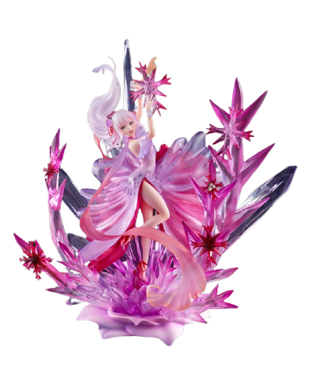 Re:Zero kara Hajimeru Isekai Seikatsu - Emilia - Shibuya Scramble Figure - 1/7 - Hyouketsu no Emilia, Crystal Dress Ver. (Alpha Satellite), Release Date: 19. May 2022, Nippon Figures