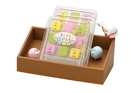 Dagashiya-san no Sumikko - Dagashi Shop - Re-ment - Blind Box, San-X franchise, Re-ment brand, Release Date: 5th March 2018, Blind Boxes type, Box Dimensions: 11.5 cm (Height) x 7 cm (Width) x 5 cm (Depth), Material: PVC, ABS, 8 types available, Nippon Figures