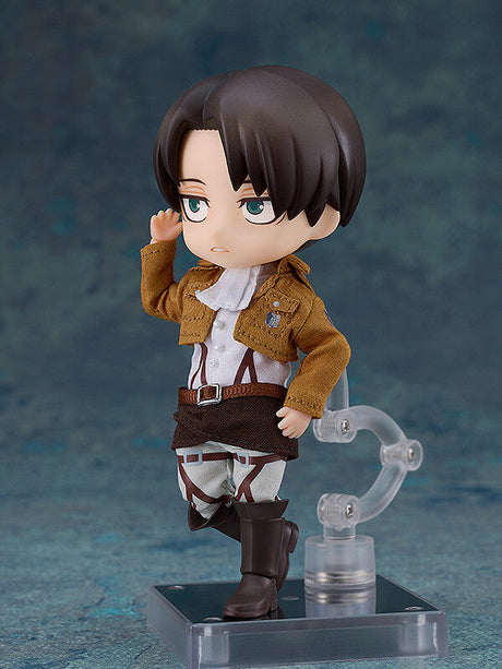"Attack on Titan The Final Season - Levi Ackerman - Nendoroid Doll (Good Smile Company), Franchise: Attack on Titan The Final Season, Release Date: 31. Mar 2024, Dimensions: H=140mm (5.46in), Nippon Figures"