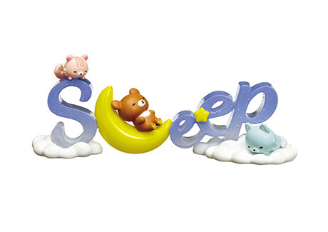 San-X - Rilakkuma Words - Re-ment - Blind Box, Release Date: 24th July 2023, Type: Blind Boxes, Number of types: 6 types, Nippon Figures