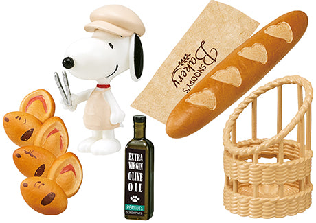 SNOOPY'S BAKERY - Blind Box - Re-ment, Release Date: 29th January 2024, Number of types: 8 types, Nippon Figures