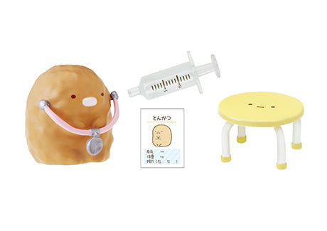 Sumikko Gurashi - Dokiwaku Health Check - Re-ment - Blind Box, San-X franchise, Re-ment brand, Released on 13th January 2020, Blind Boxes, Box Dimensions: 90mm (Height) x 70mm (Width) x 40mm (Depth), Material: PVC, ABS, 8 types available, Nippon Figures
